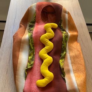 Kids hot dog costume. Worn once. In great condition. Tag- one size fits most